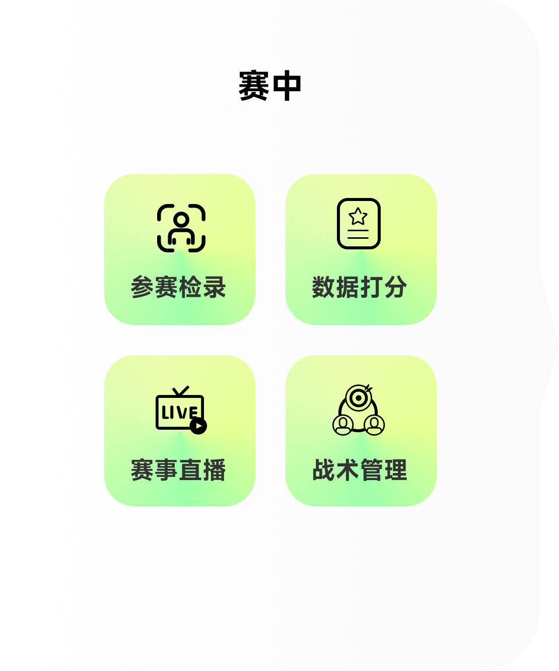 赛中流程